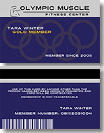 Tara Winter Fitness Center ID Card